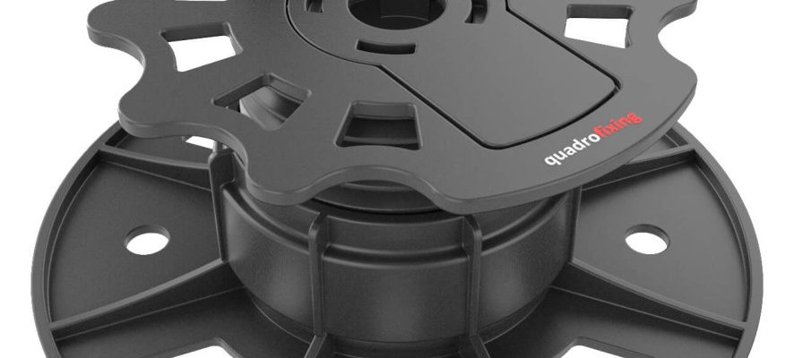 Rektifikačný terč EUROTEC BASE s adaptérom pre drevený terasový rošt